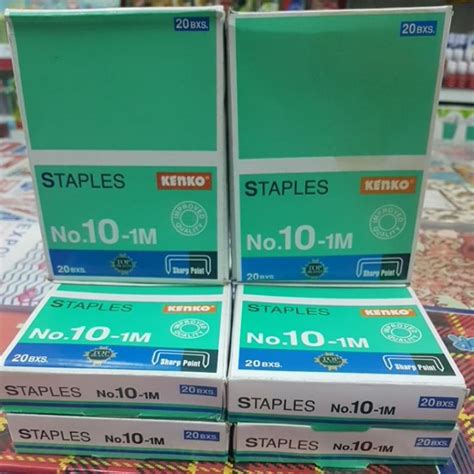 Jual Isi Staples Kenko No 10 1 Pak Isi 20 Kotak Kecil Shopee Indonesia