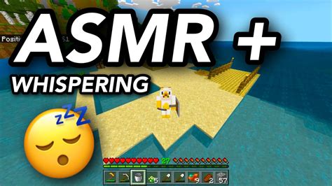 ASMR GAMING MINECRAFT SURVIVAL WHISPERING RELAXING KEYBOARD SOUNDS