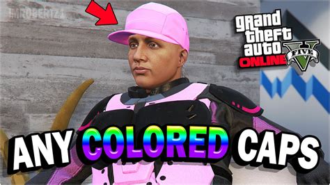 GTA 5 Colored Cap Glitch Any Color Adversary Mode Caps Outfit Glitch