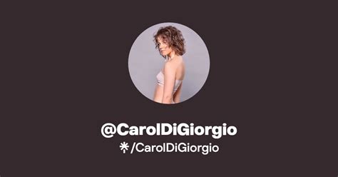 Caroldigiorgio Instagram Tiktok Linktree