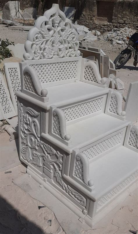 Handmade Carved White Marble Masjid Mimber At Rs 25000 Piece In Makrana