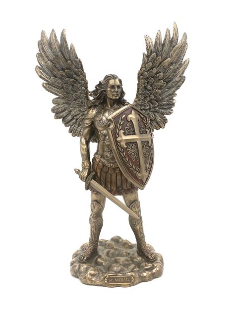 Archangel Michael with Sword & Shield – Alchemy & Aura