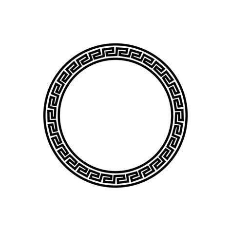 Ancient Greek Ornament Pattern Vector