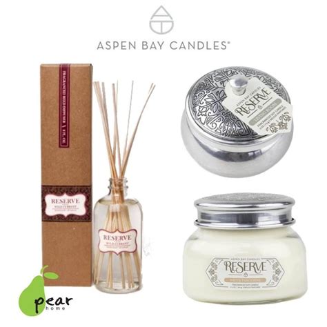 Reserve Collection By Aspen Bay Candles And Diffuser Sophisticated