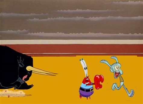 Toro Chases After Mrkrabs And Squidward By Benhughes14 On Deviantart