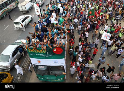 Dhaka Dhaka Bangladesh 21st Set 2022 La Squadra Di Calcio