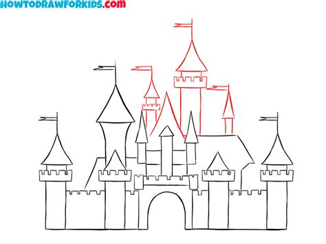 Disneyland Castle Outline