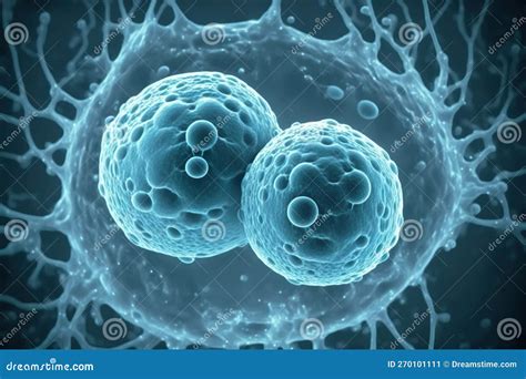 Divisione Delle Cellule Staminali Embrionali Cellule Umane Al