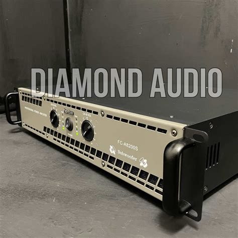 Power Amplifier 2 Channel Firtclass Fc A8200s Original Power Firstclass