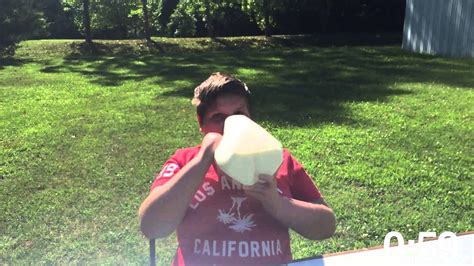 Gallon Milk Challenge 11 Year Old Fail Warning Vomit Youtube