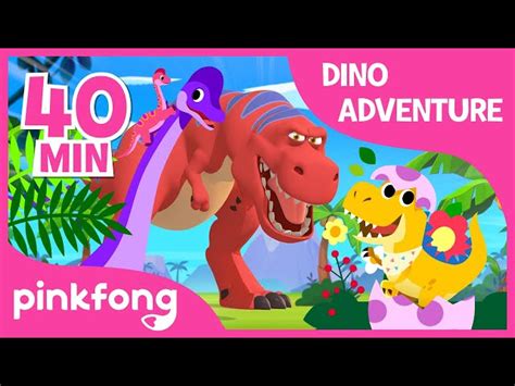 Tyrannosaurus Rex and more | +Compilation | Dino Adventure | Pinkfong ...