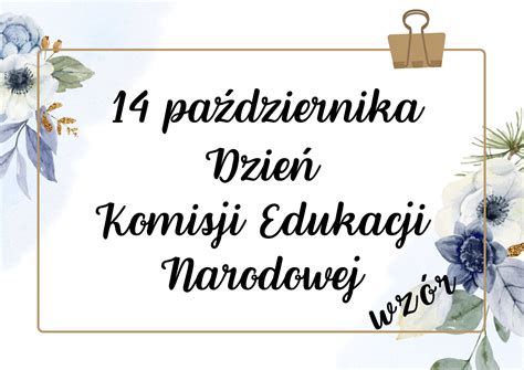 Wi To Edukacji Narodowej Ciekawostki O Edukacji Gazetka Szkolna