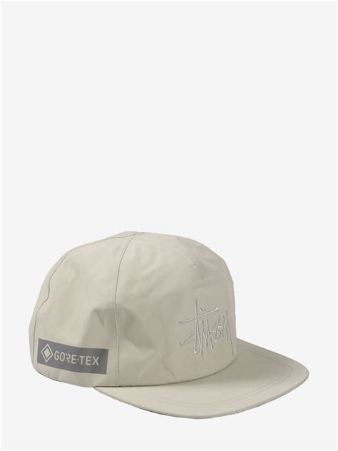 St Ssy Logo Embroidered Cap Farfetch Jp