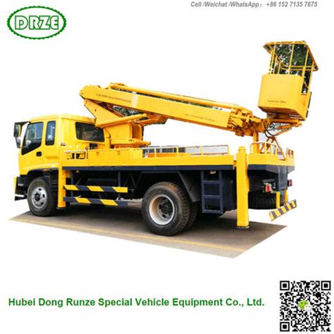 Wholesale Isuzu Platform Truck M M Mftr Fvr Telescopic Boom