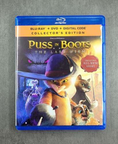 Puss In Boots The Last Wish Blu Ray Dvd Digital Dvds