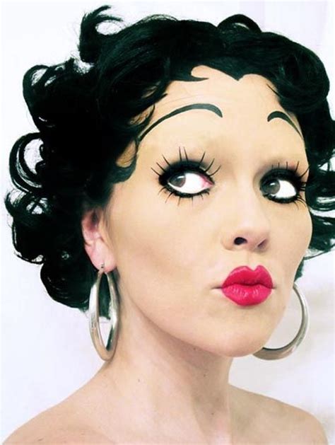 Pin By Juliana Felicino On Diy Ideas Betty Boop Makeup Cool