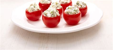 Cottage Cheese Stuffed Tomatoes Recipe Dairy Goodness