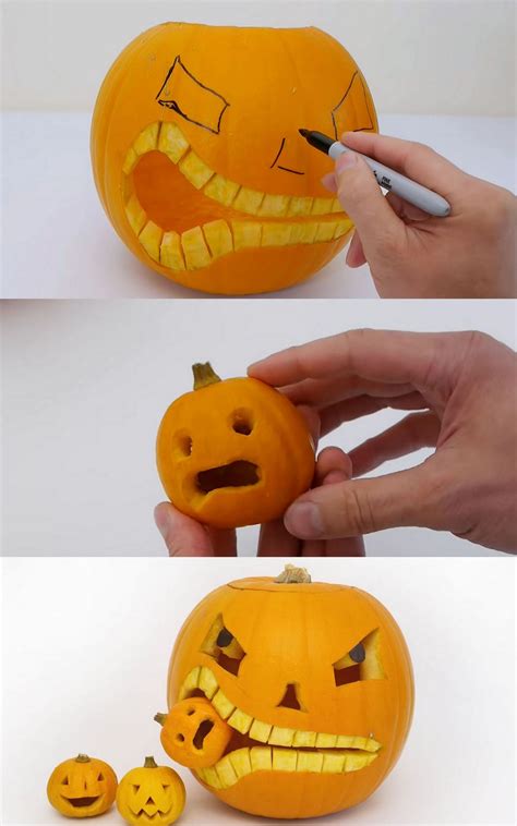 50 Best Easy Pumpkin Carving Ideas And Designs A Piece Of Rainbow