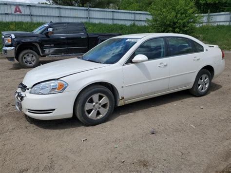 2007 Chevrolet Impala Lt For Sale Mi Flint Wed May 29 2024 Used And Repairable Salvage