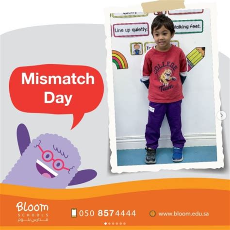 Mismatch Day At Bloom Waad Education