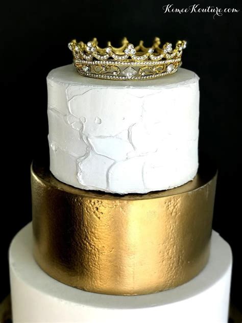 Rhinestone Crown Cake Topper Gold Crown Crown Cake Topper Etsy