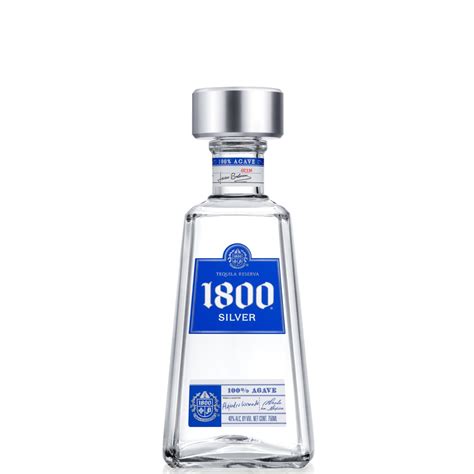 Tequila Silver 100 Agave 1800 70cl