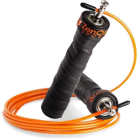 Zenrope Corde À Sauter 3M Corde De Vitesse Avec Roulement À Billes