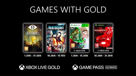 Microsoft Games With Gold Les Jeux Xbox Gratuits Du Mois De Janvier