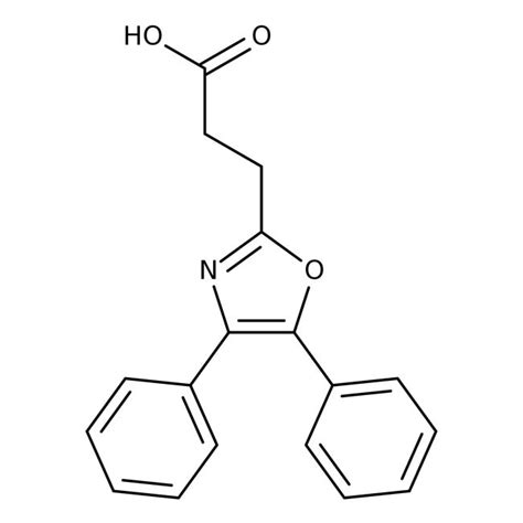 3 4 5 Diphenyl 1 3 Oxazol 2 Yl Propanoic Acid 97 Maybridge Fisher