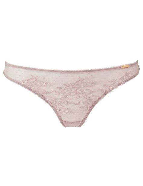 Gossard Glossies Lace Thong Belle Lingerie