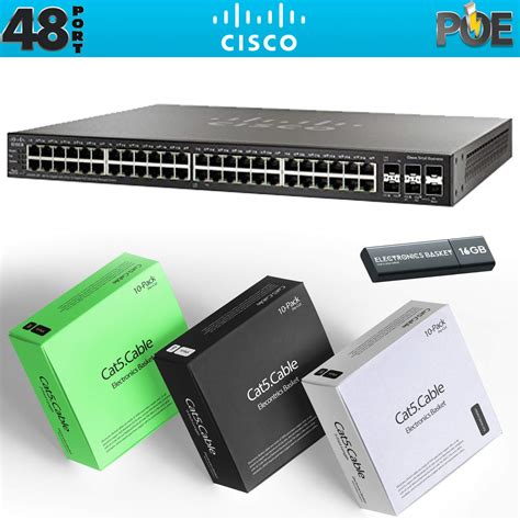 Cisco Sg X Mp Port Gigabit Poe Stackable Managed Switch