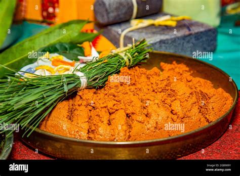 Fresh Turmeric Paste For Indian Wedding Ceremony Ritual Mauritius