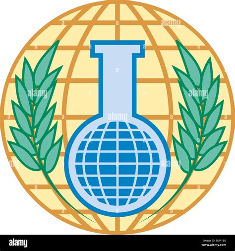 Logo Of The Organisation For The Prohibition Of Chemical Weapons Opcw