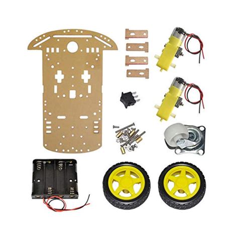 2 Wheel Smart Car Robot Chassis Kit 2wd Chassis Cretechs®