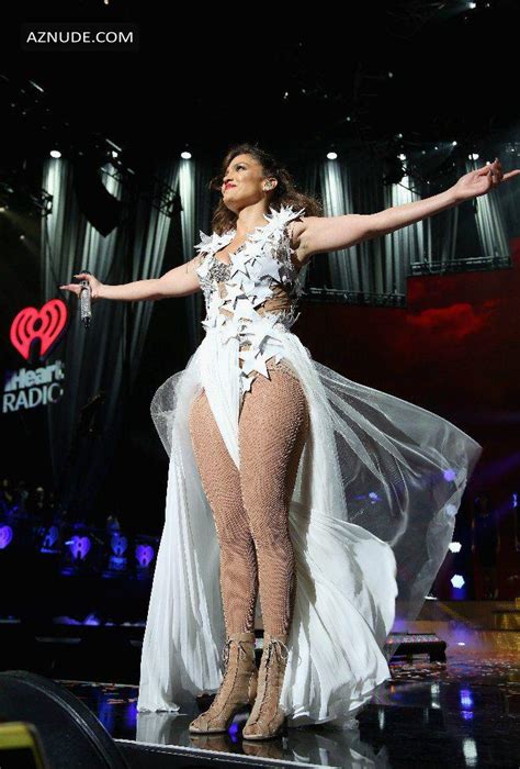 Jennifer Lopez Sexy In IHeartRadio Fiesta Latina In Miami AZNude