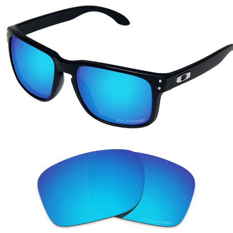 Tintart Performance Replacement Lenses For Oakley Holbrook Sunglass Polarized Etched Sky Blue