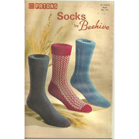 S Patons Beehive Knitting Booklet Socks Patterns Sport