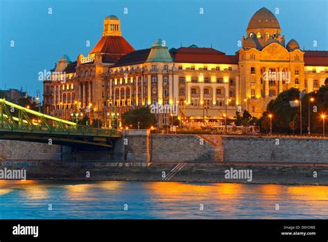 Budapest night view Stock Photo - Alamy