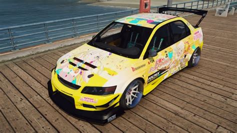 Itasha Lancer Evolution Ix Voltex Tsurumaki Kokoro Bang