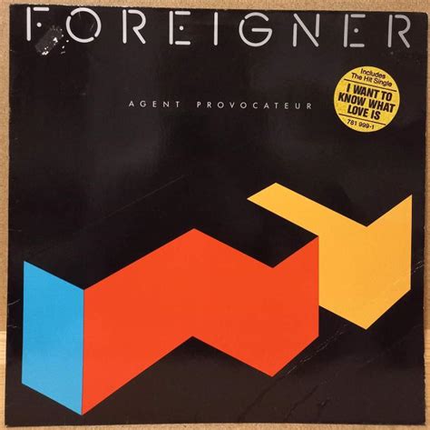 Lp Foreigner Agent Provocateur 1984 Aukro