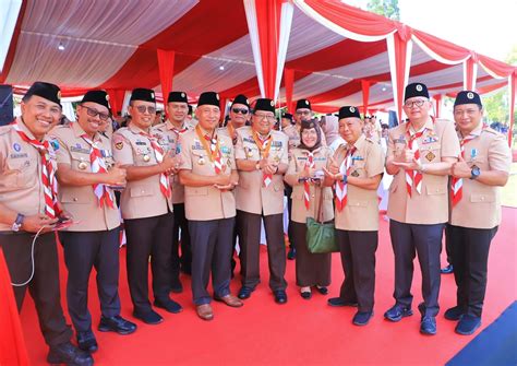 Pj Sekdaprov Jatim Harapkan Pramuka Garda Terdepan Berjiwa Pancasila