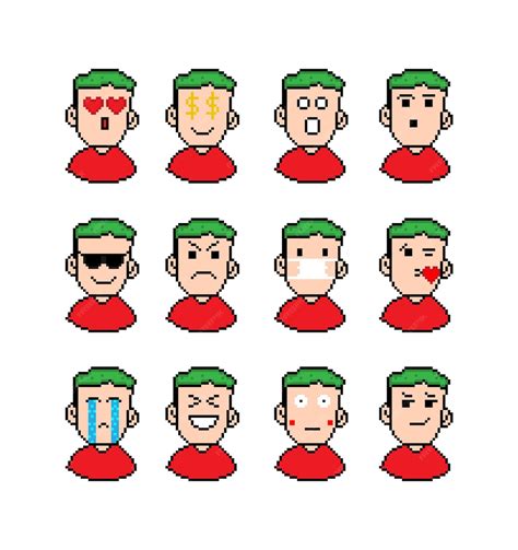 Pixel Art De Emoji Design Expresse Se Com Pixel Art Emoji Designs Uma