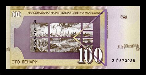 Macedonia 100 Denares 2022 Pick Nuevo Sc Unc NUMISMÁTICA LA LONJA