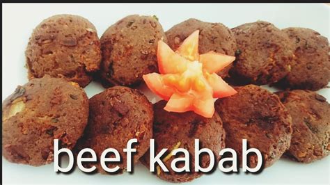 Beef Shami Kabab How To Make Beef Shami Kabab Youtube