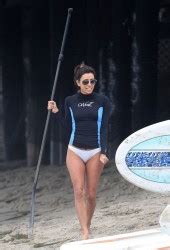 EVA LONGORIA In Bikini Bottoms At A Beach In Malibu HawtCelebs