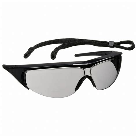 Honeywell Uvex Safety Glasses Anti Scratch No Foam Lining Wraparound Frame Half Frame Gray