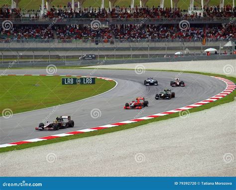 Malaysian Grand Prix At Sepang F1 Editorial Image Image Of Corner