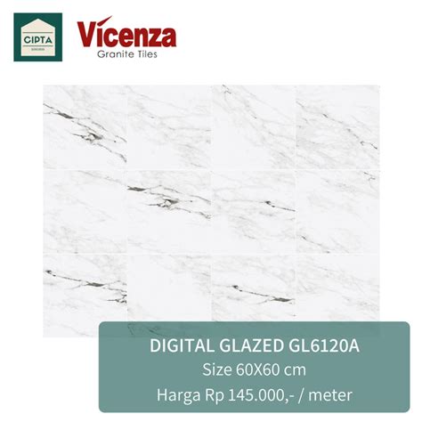 Jual Granit Granite Tile Vicenza Dinding Lantai Glazed Marmer Batu