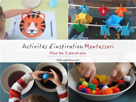 Nos Activit S Pr F R Es D Inspiration Montessori Pour Les Ans Et Plus