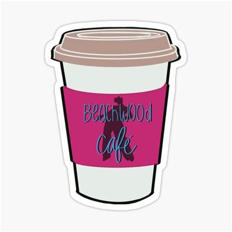 Beachwood Cafe Harry Styles Sticker By Buggza Redbubble